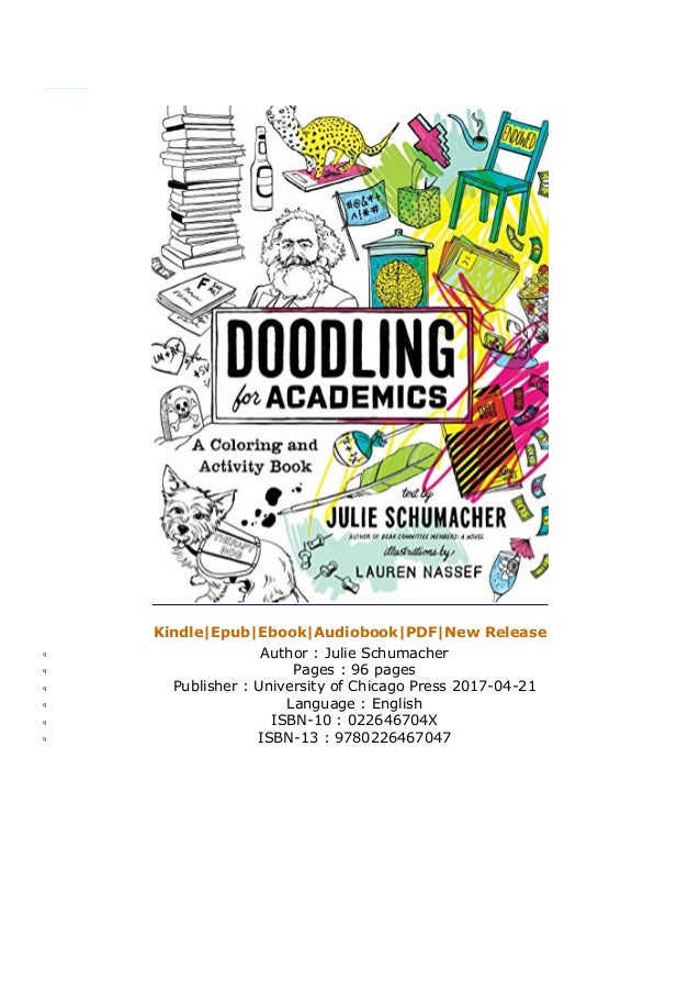 [Kindle] Doodling for Academics A Coloring and Activity Book (Chicago
