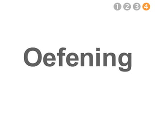   Oefening 