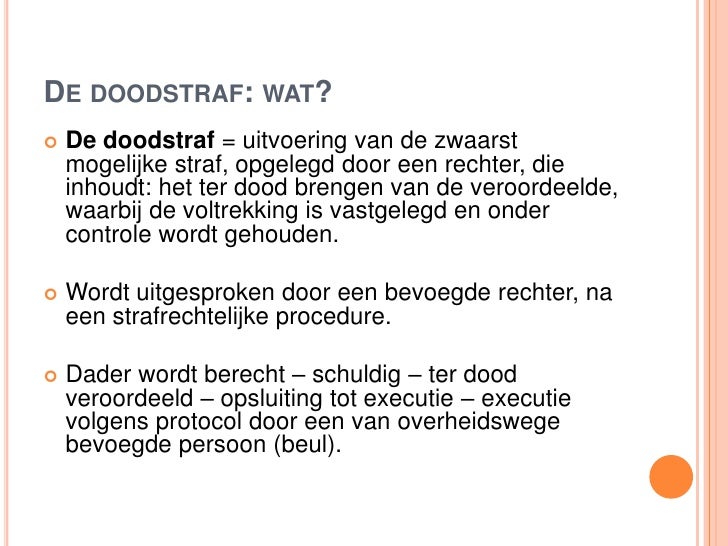 Doodstraf 2