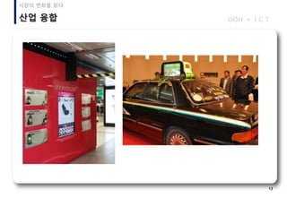 13
산업 융합 OOH I C T+
시장의 변화를 읽다
 