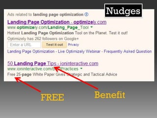 Nudges

FREE

Benefit

 