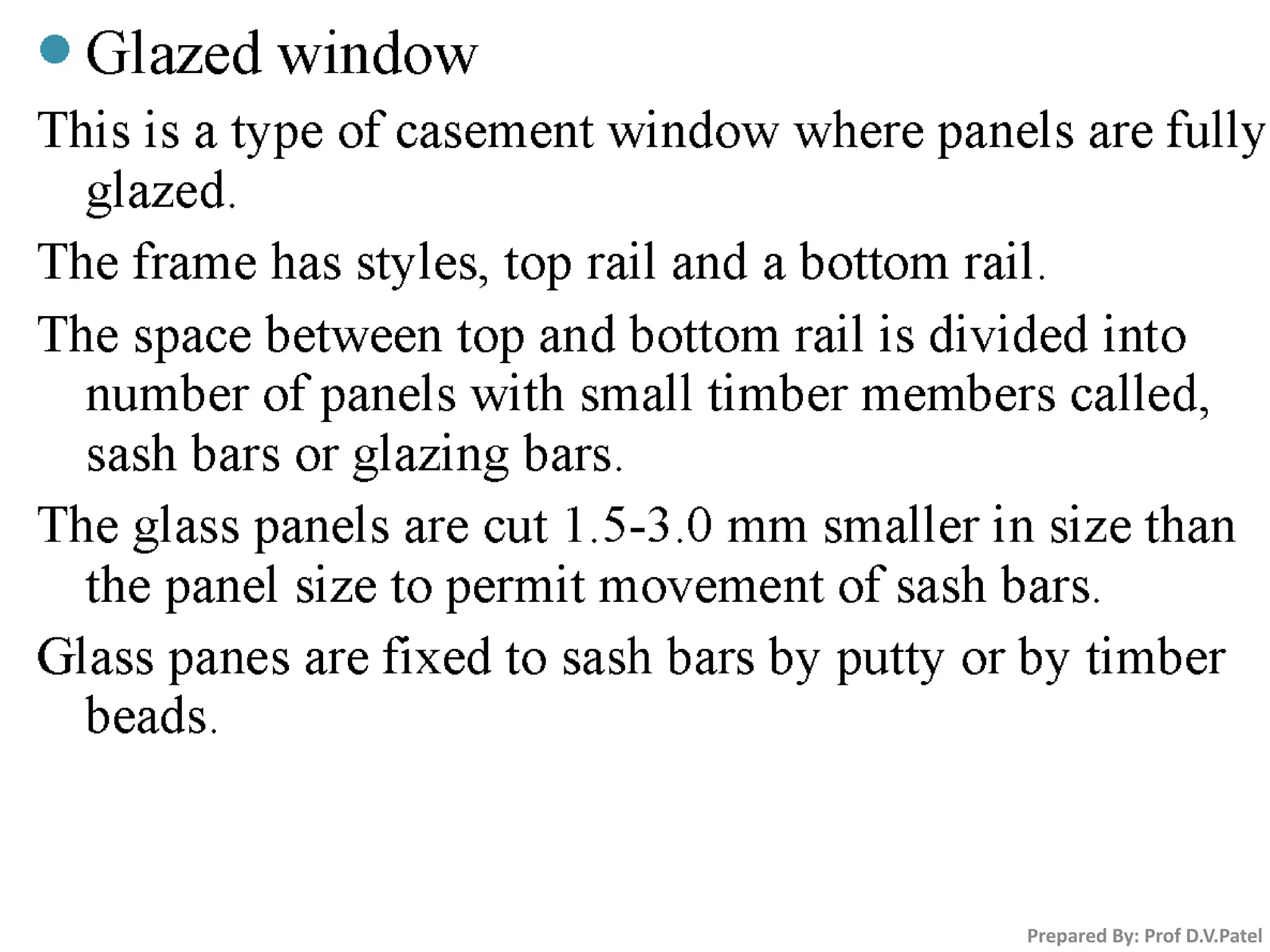 Prepared By: Prof D.V.Patel
 