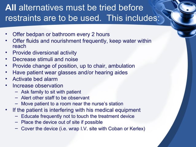Ending Patient Restraints A Clinical Protocol S Powerful Impact - ebtf94f