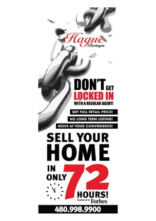 72 Hour Home Selling Program Door Hanger