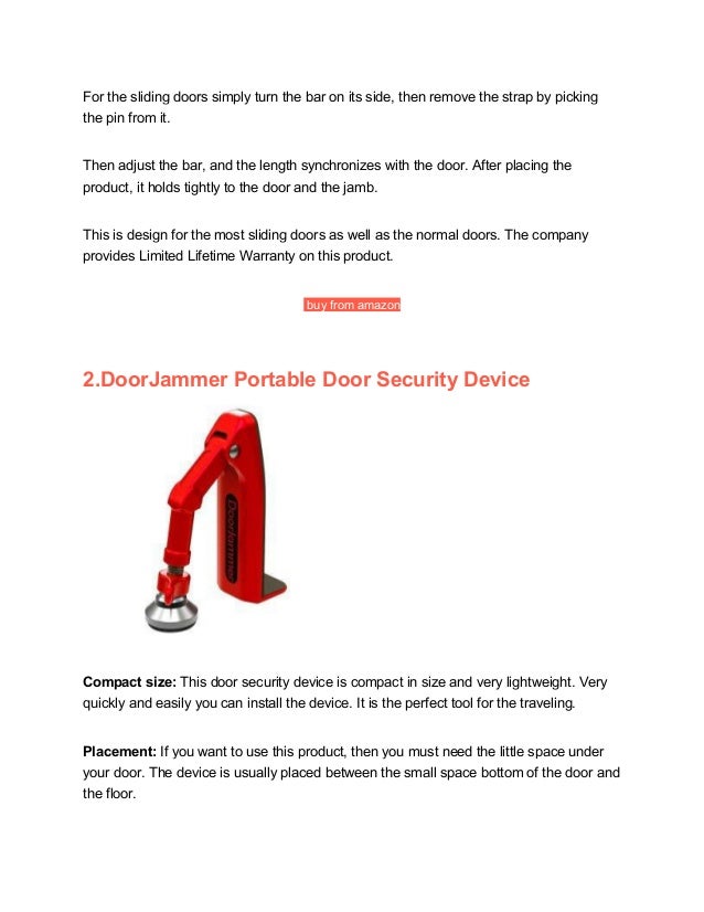 Door Jammer Of 2017 Top Quality Product Reviews