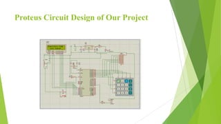 Proteus Circuit Design of Our Project
 