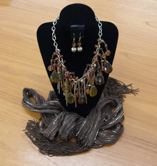 Sneak peak at door prizes and silent auction items for Grand Opening