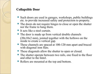 Doors and windows | PPT