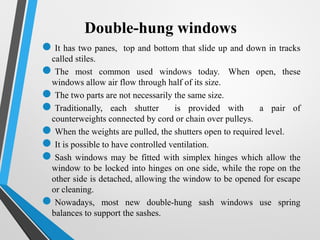 Two Windows Purpose Doors and Windows | PPT