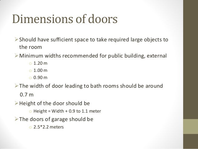 Doors And Windows