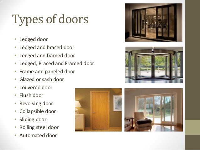 Doors And Windows