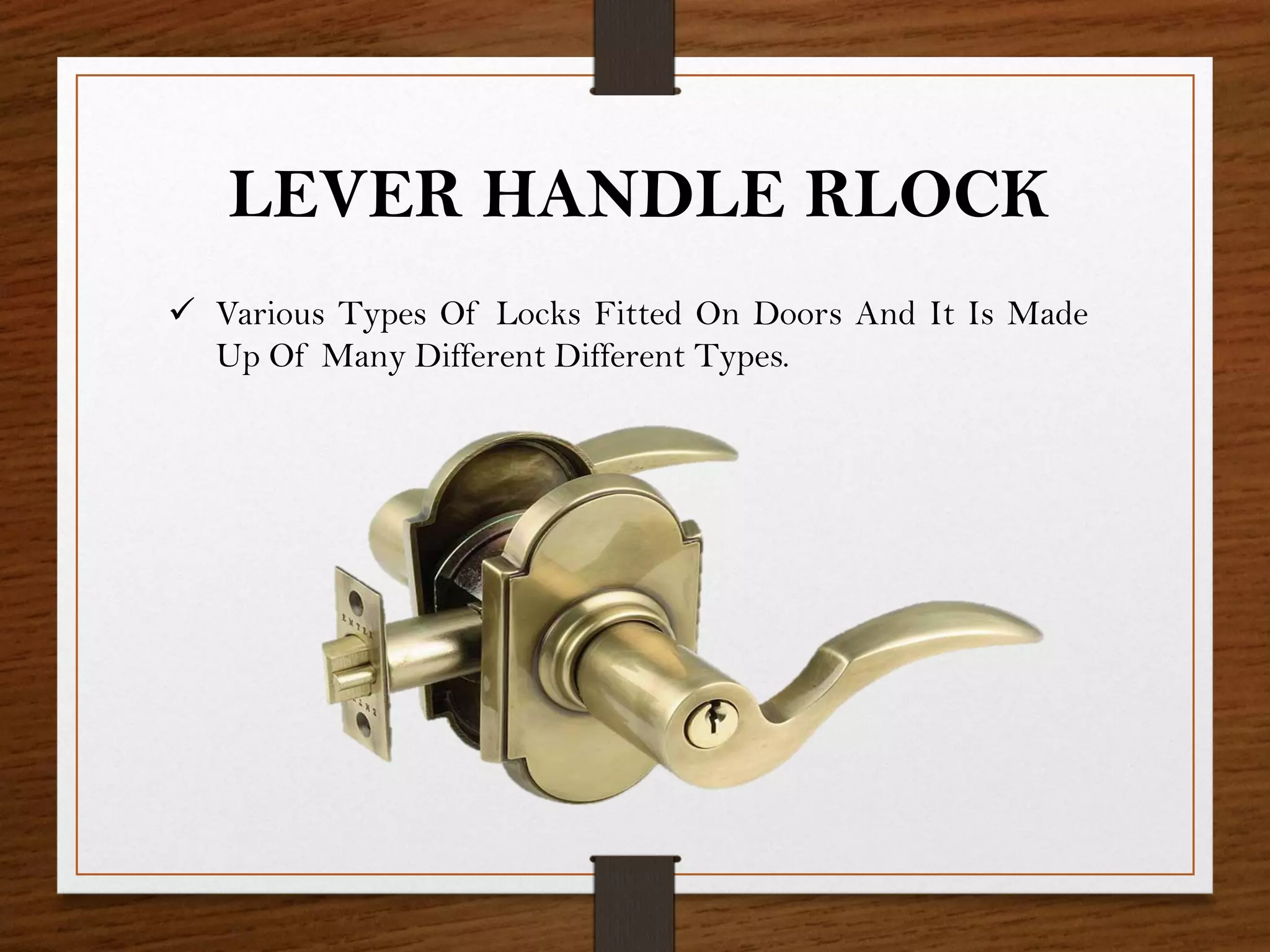 Doors & window fixture | PDF