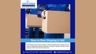 Door to Door Shipping in UAE