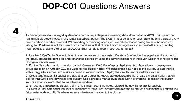 DOP-C01 Fragenpool