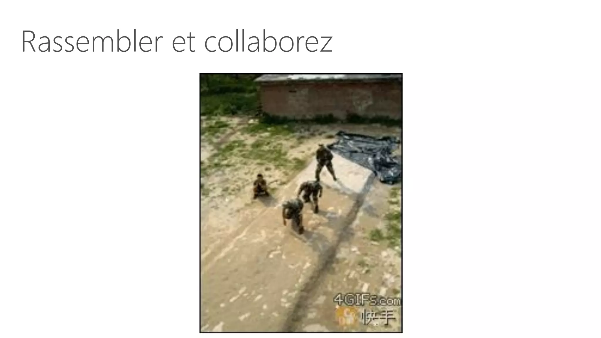 Rassembler et collaborez
 