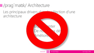 tech.days 2015#mstechdaysSESSION
 