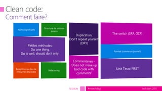 tech.days 2015#mstechdaysSESSION
 