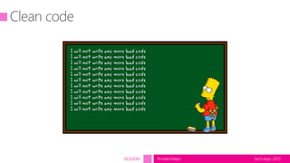 tech.days 2015#mstechdaysSESSION
 