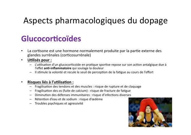Le Sport Et Dopage - Rapports de Stage - chaimaa_be