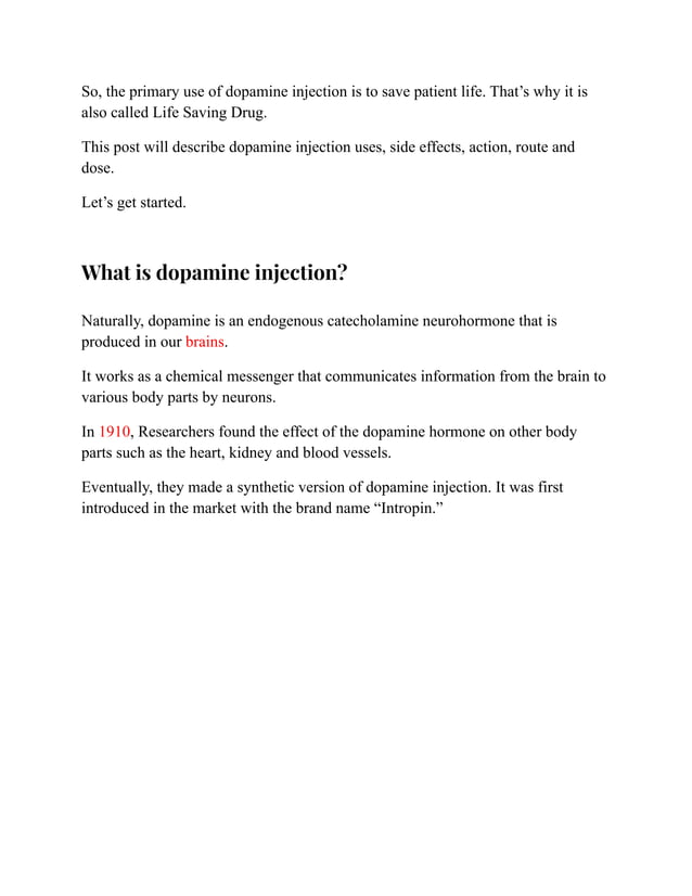 Dopamine injection uses.pdf.pdf