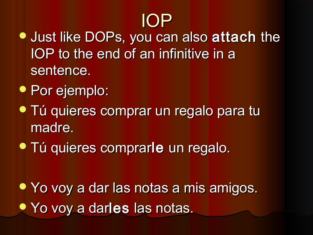 Spanish DOP and IOP