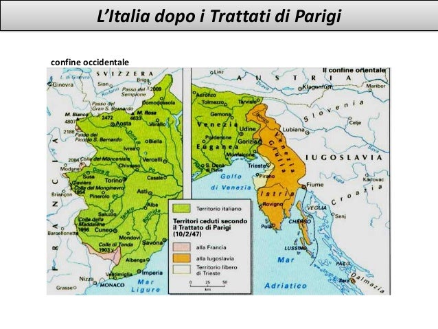 Territori Persi Dall Italia Dopo La Seconda Guerra Mondiale