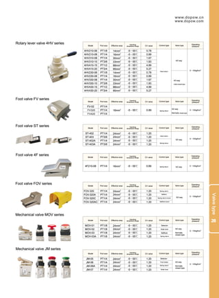 Dopow Pneumatic Catalog PDF