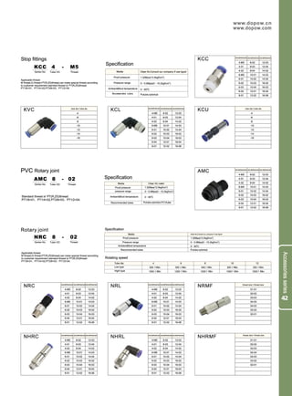 Dopow Pneumatic Catalog PDF