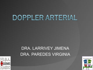 Doppler arterial