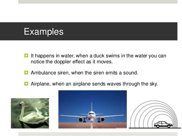  Examples Of Applications Of The Doppler Effect Practical 