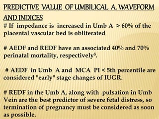 Doppler in pregnancy | PPTX