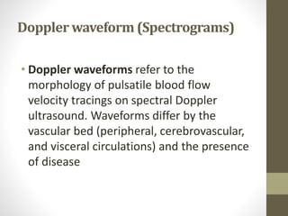 Doppler Physics & instrumentation 4 | PPTX