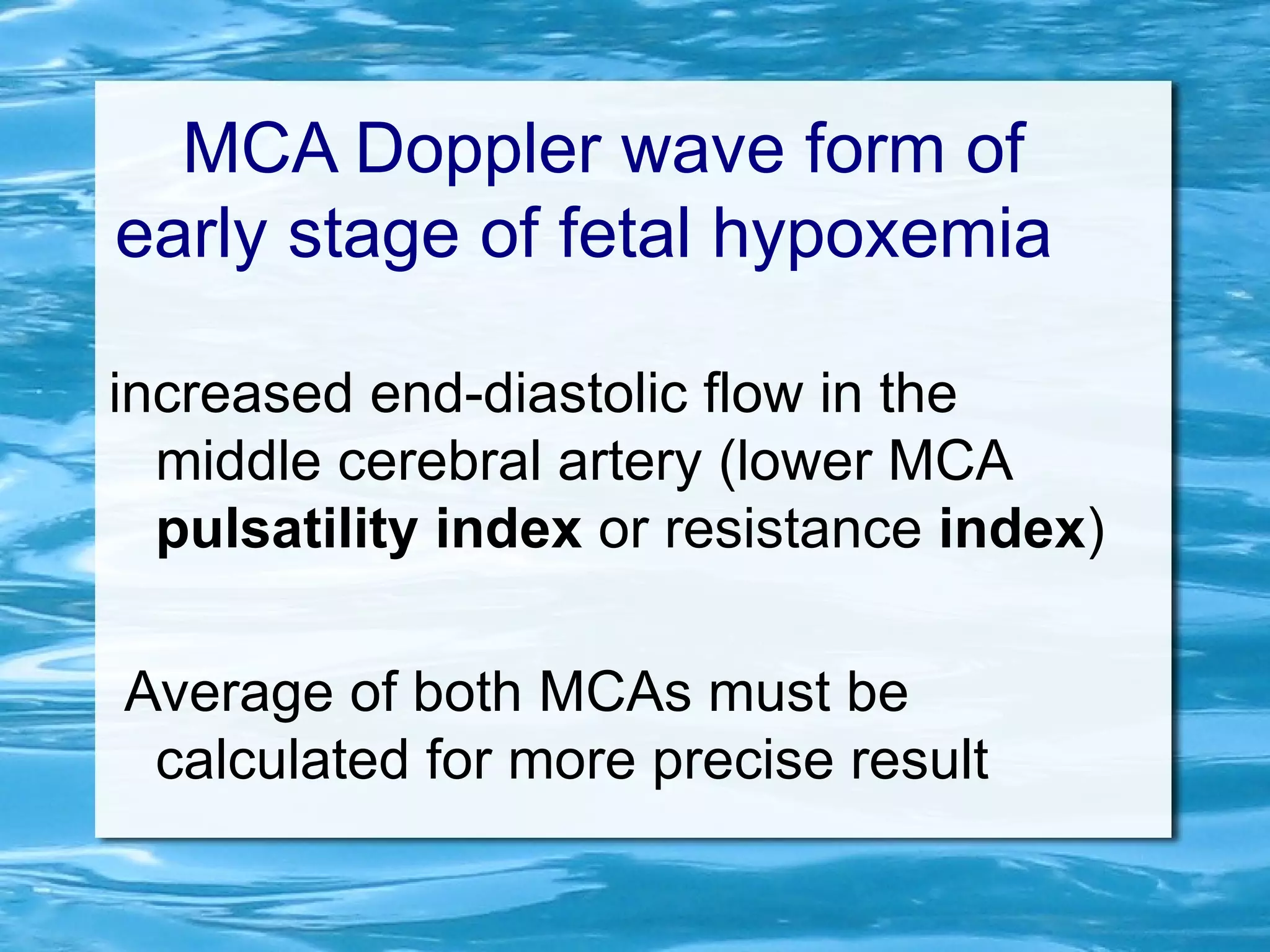 Doppler ultrasound in the management of fetal growth restriction and ...