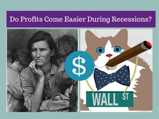 Do Profits Come Easier During Recessions?

$

 