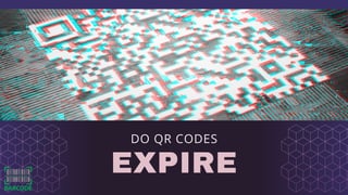 EXPIRE
DO QR CODES
 