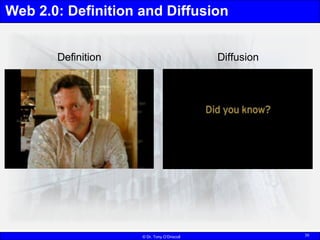 Web 2.0: Definition and Diffusion Definition Diffusion 