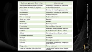 Créditos
da
imagem:
pesquisaemdor.com.br
 