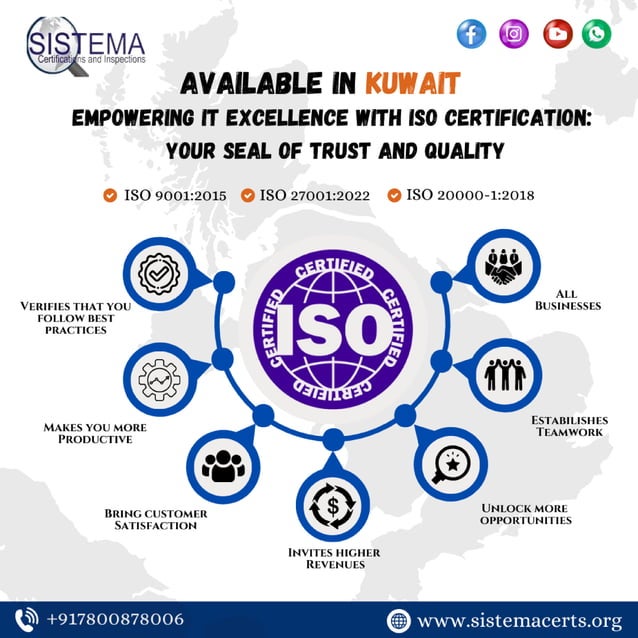 ISO Certification in Kuwait iso certification organization PDF