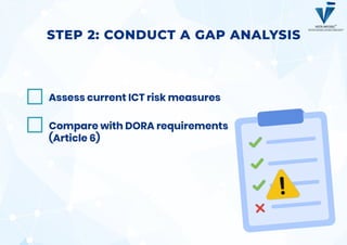 Dora Checklist.pdf DORA Compliance Checklist- VISTA InfoSec | PPTX