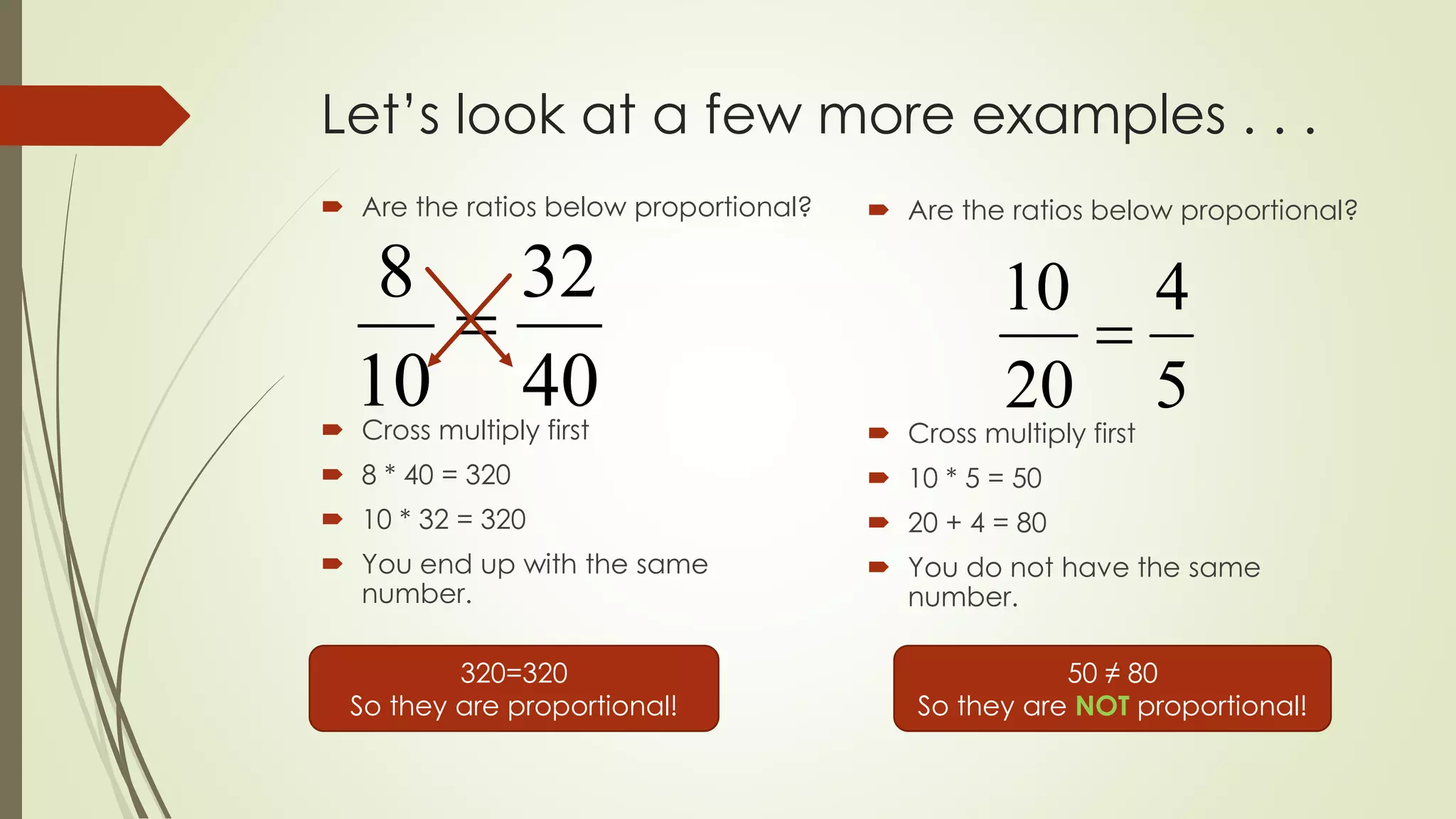 Do ratios form a proportion | PPT