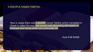 Dorcas | PPTX