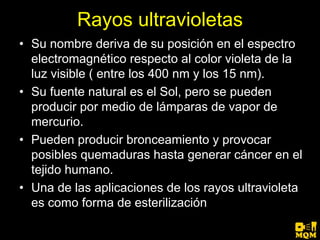 ESPECTRO ELECTROMAGNETICO