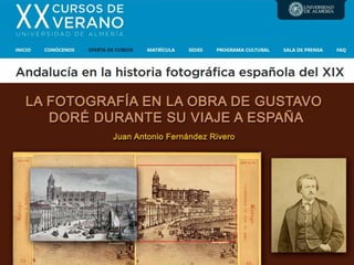 La fotografía en la obra de Gustavo Doré durante su viaje a España