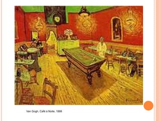 Van Gogh, Café à Noite, 1888
 