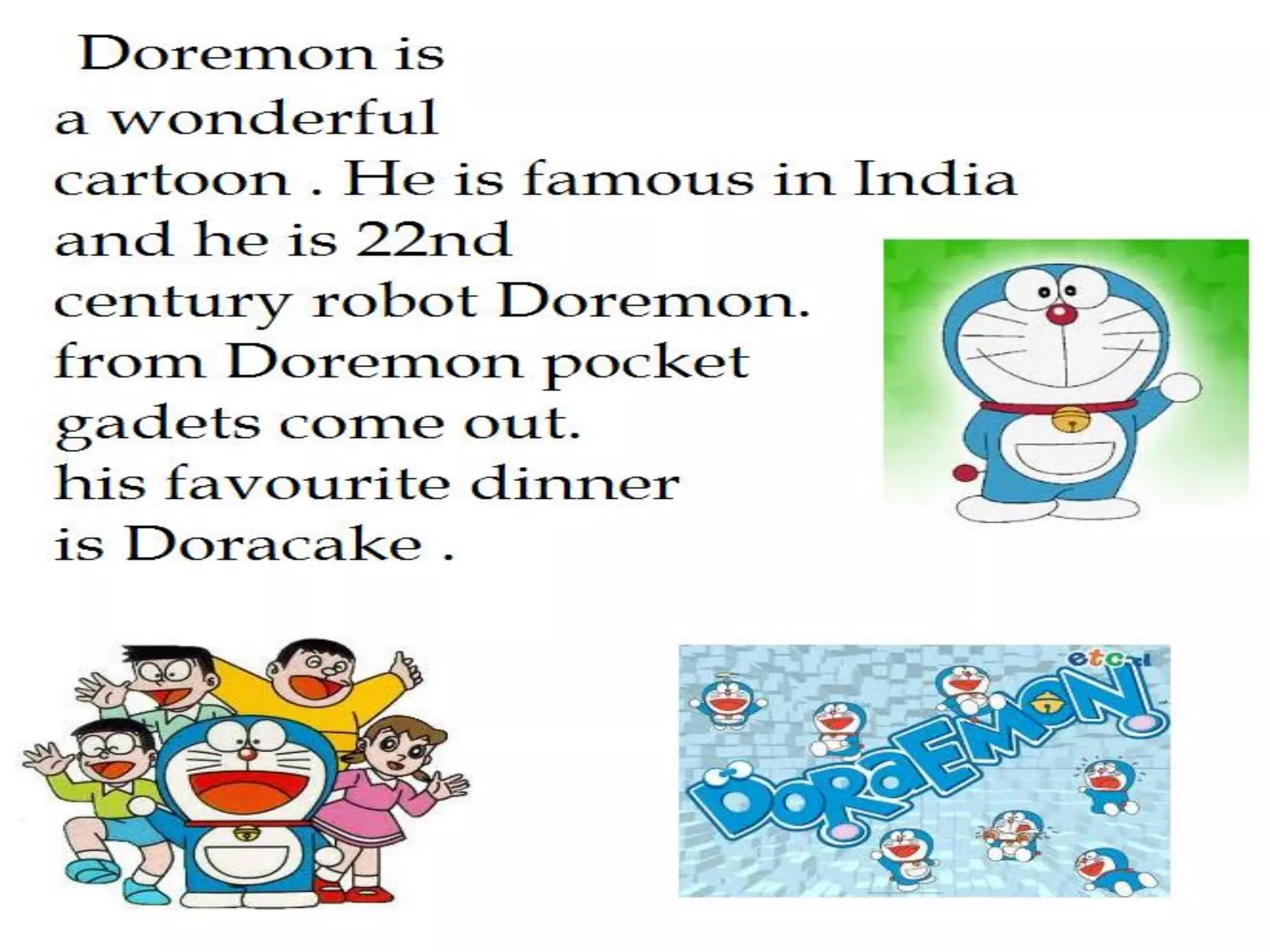 Doremon from anshuk | PDF