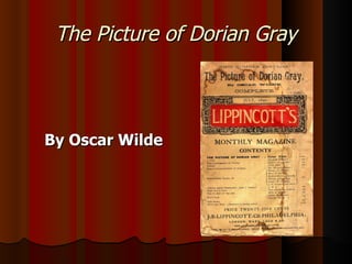 The Picture of Dorian Gray By Oscar Wilde 