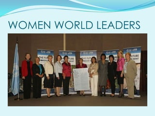 WOMEN WORLD LEADERS

 