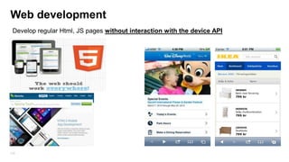 Custom View
Extend View/Layout classes and override the appropriate methods (onDraw()…)

Custom/Compound views

239

 
