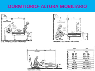 DORMITORIO- ALTURA MOBILIARIO
 