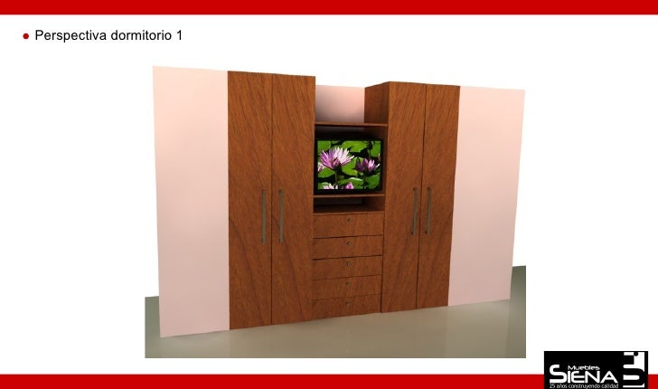 Diseño Mueble Dormitorio 1